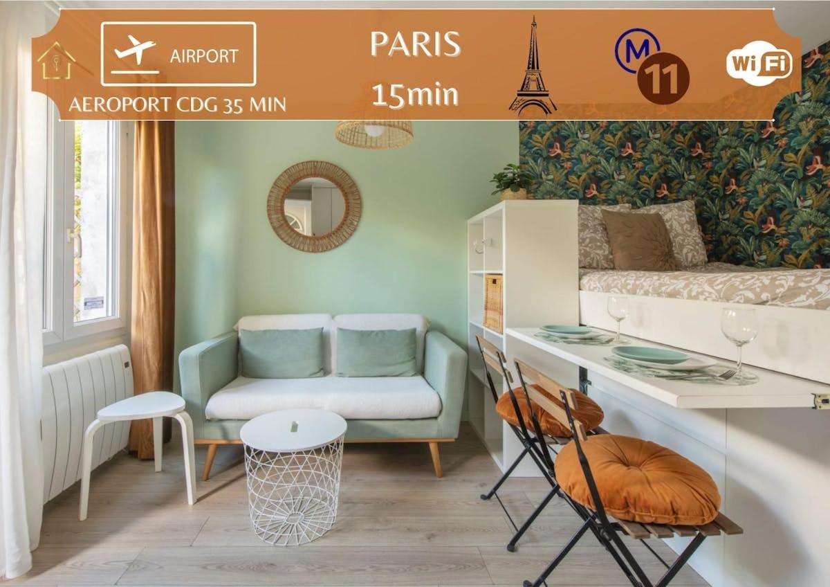 Benfleet 2 Cocooning Studio Proche Paris Романвил Екстериор снимка